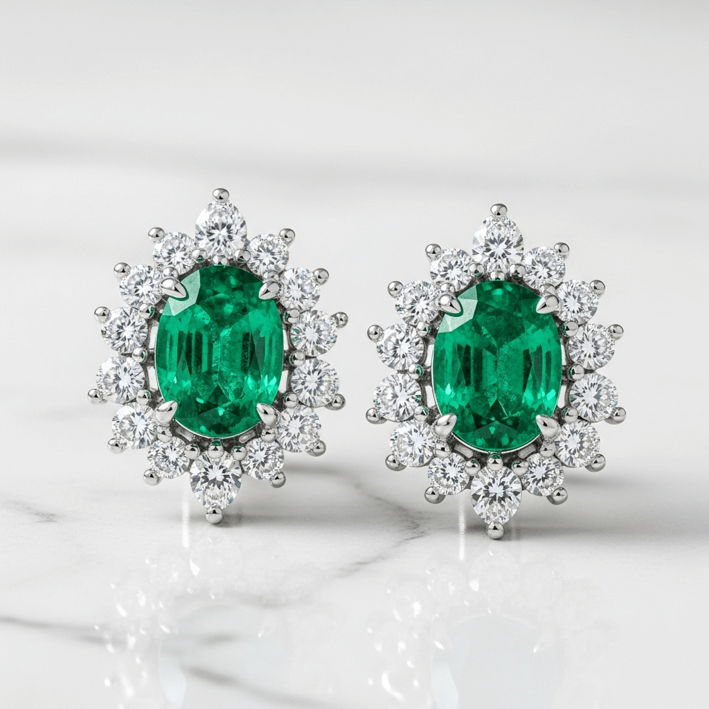 AI product shot on polished marble