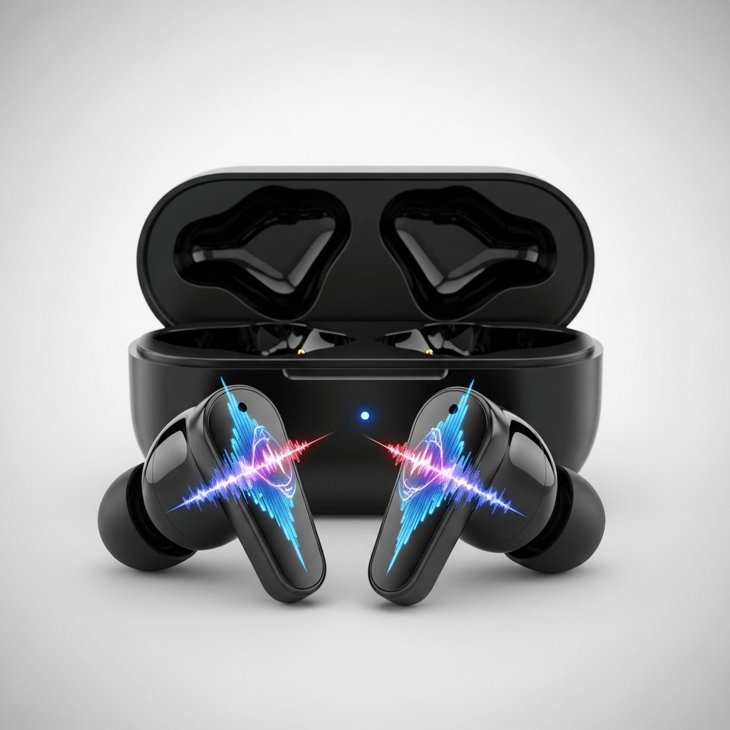 AI product shot on polished marble